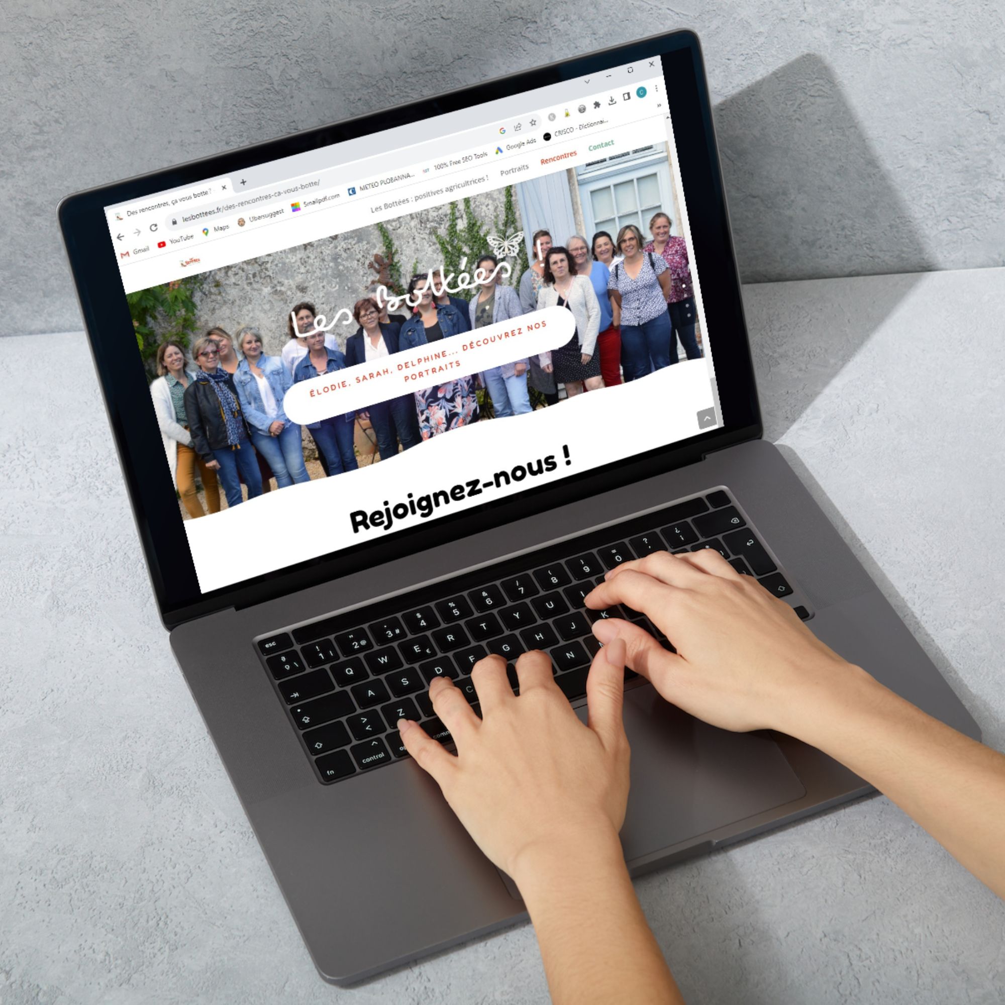 Site Web Les Bottées